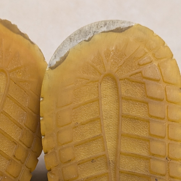 RARE Nike Air Jordan 1 Retro New Love 2007 6.5Y Black Yellow Juniors - Picture 10 of 13